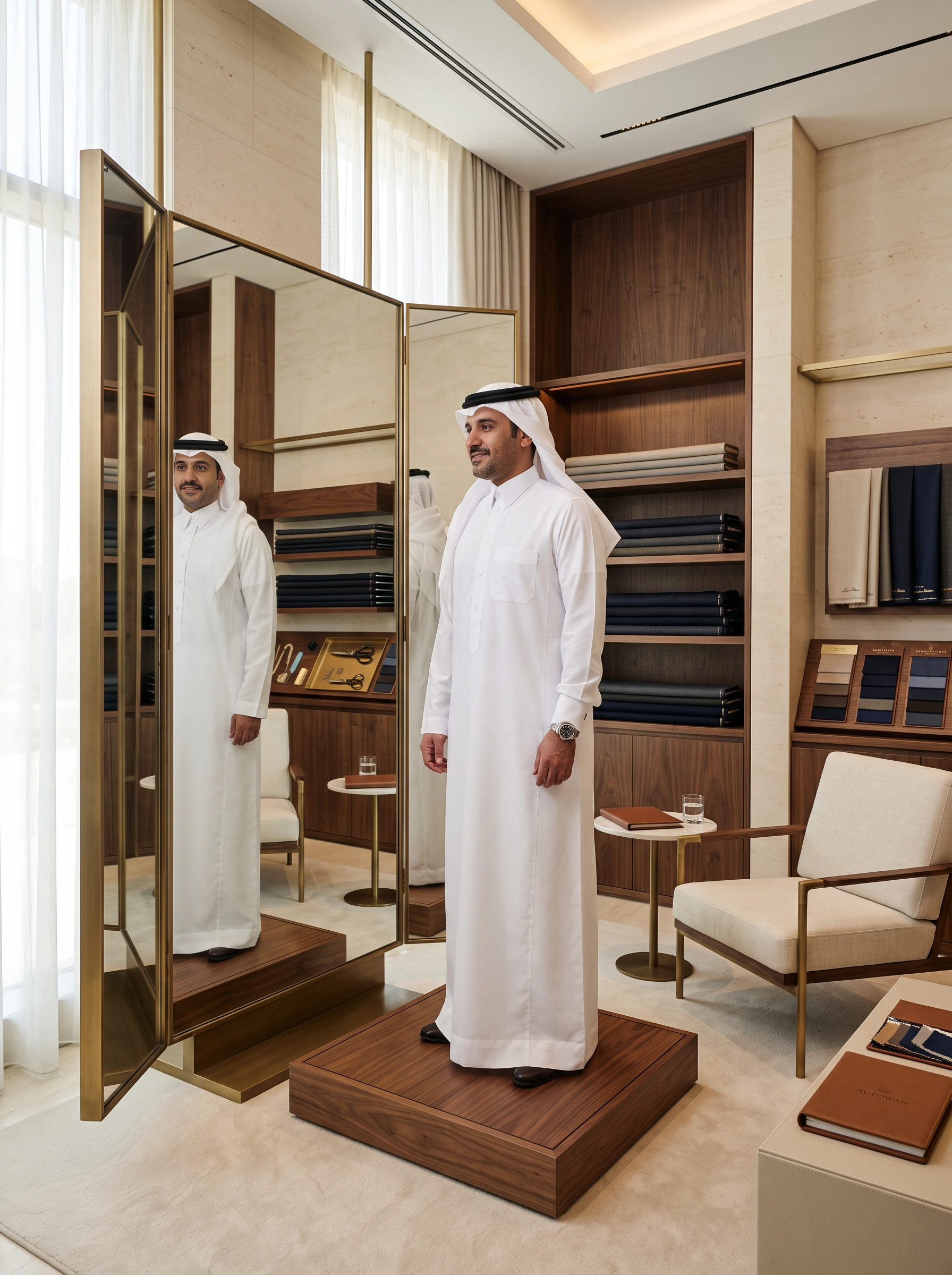 Al Fowan Bespoke Private Salon Interior
